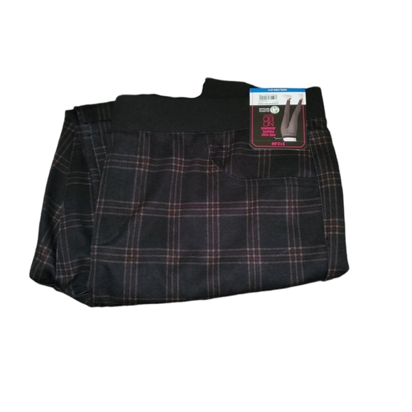 No Boundaries NEW Junior's Plus Mid Rise Elastic Ribbed Waist Pull-On Legging - Picture 2 of 6